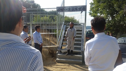 北木島　石切りの渓谷展望台　見学