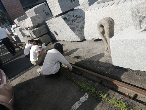 展示会前　大掃除